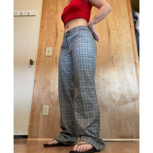 Calvin Klein  Plaid Trousers
